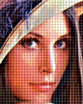 filter halftone lena stars